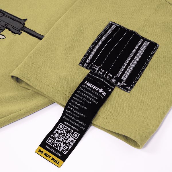 Футболка Sequence Sage Kimono зеленая - фото 5