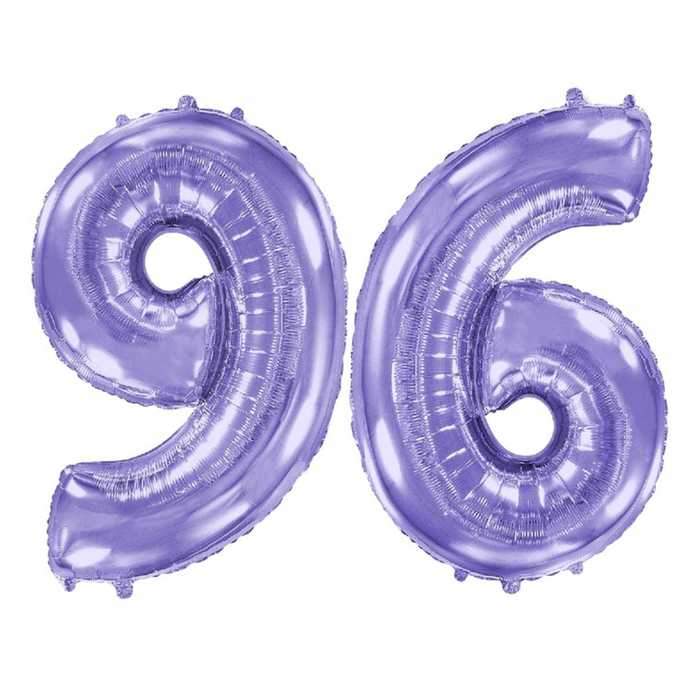 Шар ЦИФРА 6/9 Lilac 40" 102 см