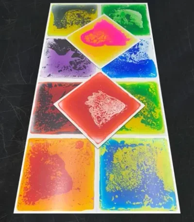 Плитка "Живой пол Клякса"