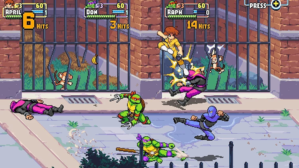 Игра Teenage Mutant Ninja Turtles: Shredder's Revenge (Английская версия) для PlayStation 4