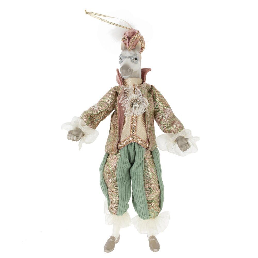 GAEM Игрушка набивная подвес "Лошадь", L18 W9 H37/22 см