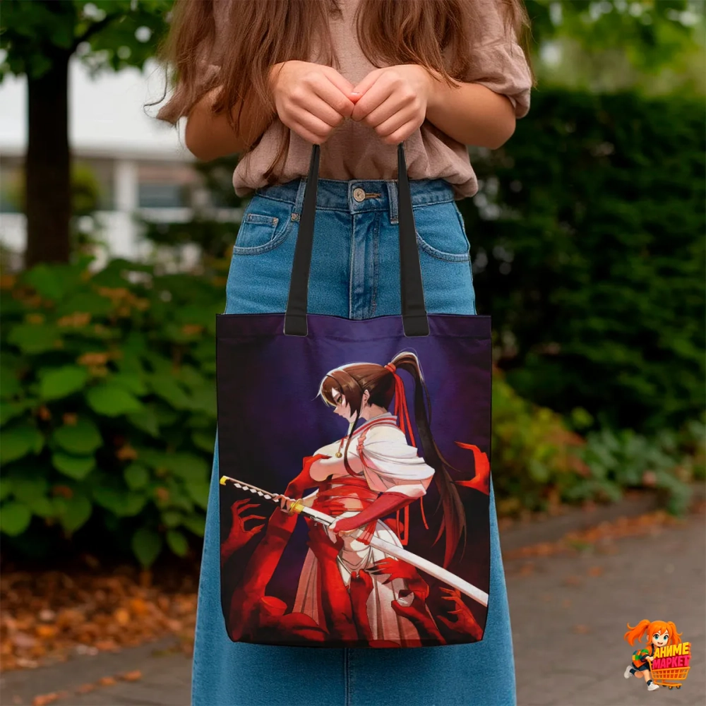 Сумка шоппер с принтом ATEEZ