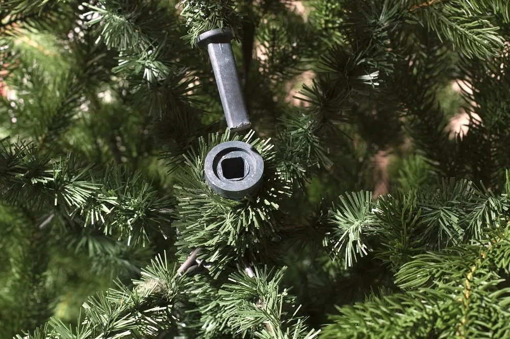 Ель искусственная Прованс 130 см 3D