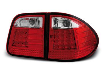 Задние фонари led red white для Mercedes E W210 kombi