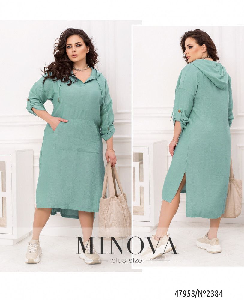 Платье 2384-мята Minova