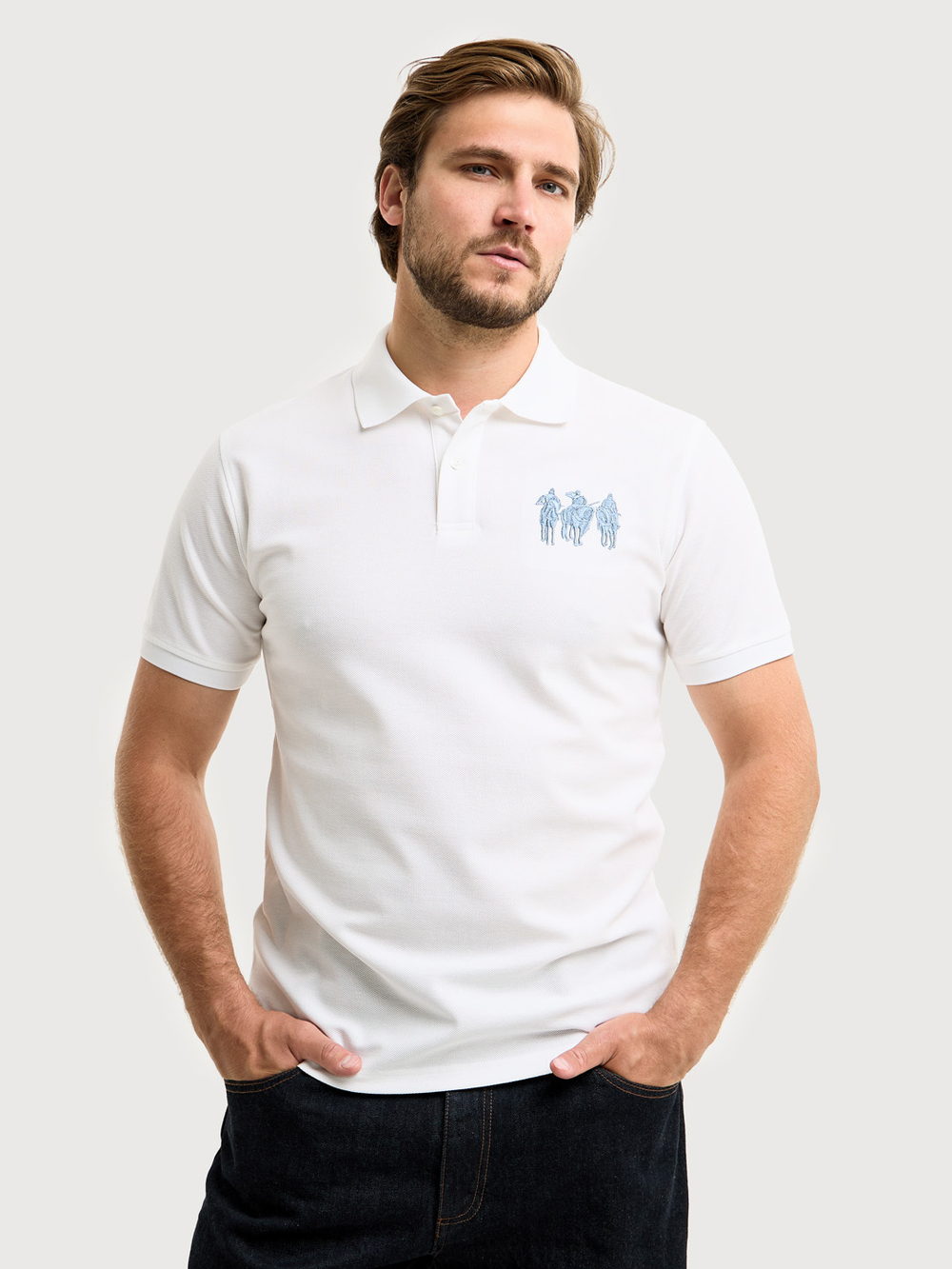 Поло Три Богатыря | EPOS (белое)