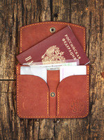 Кожаная обложка для документов