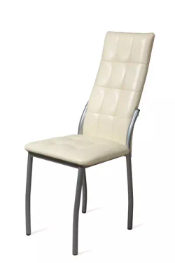 Стул Волна / Серебро/Борнео Крем