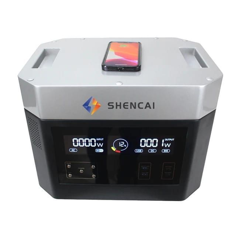 Повербанк vr28 2000w с беспроводной зарядкой
