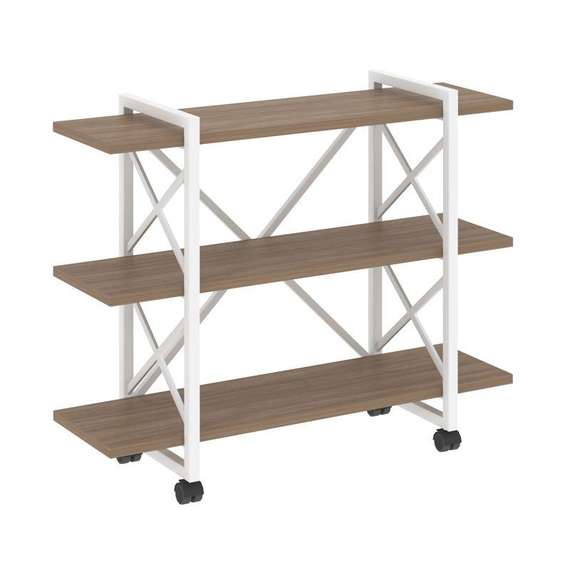 Лофт Стеллаж на колесных опорах-3 полки VR.L-MST.K-3.8V  1200*400*968