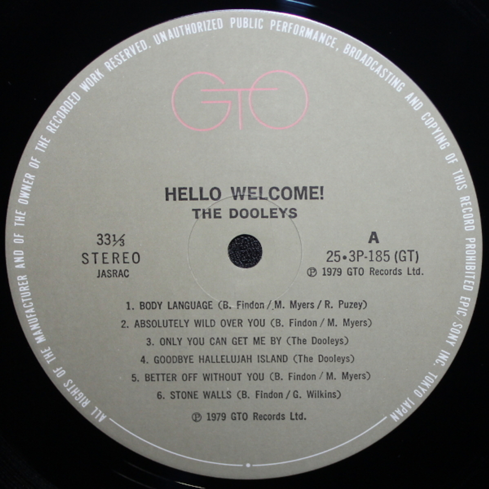 The Dooleys / Hello Welcome! (LP)