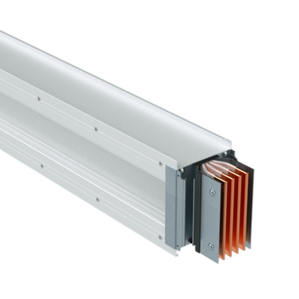 Секция прямая без точек отвода L=500-2999мм, Cu, 3P+N+Pe, 1600А, IP55