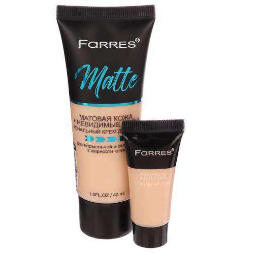 Тональный крем "Matte" SPF 15  тм Farres 40 мл