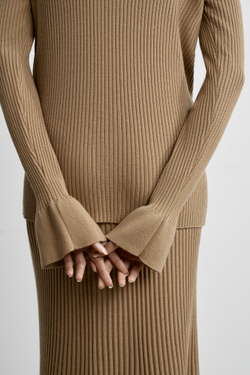 Рубашка INEZ, кэмел