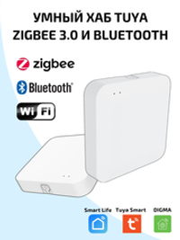 Умный хаб Tuya ZigBee Bluetooth BLE Wi-Fi для Умного Дома