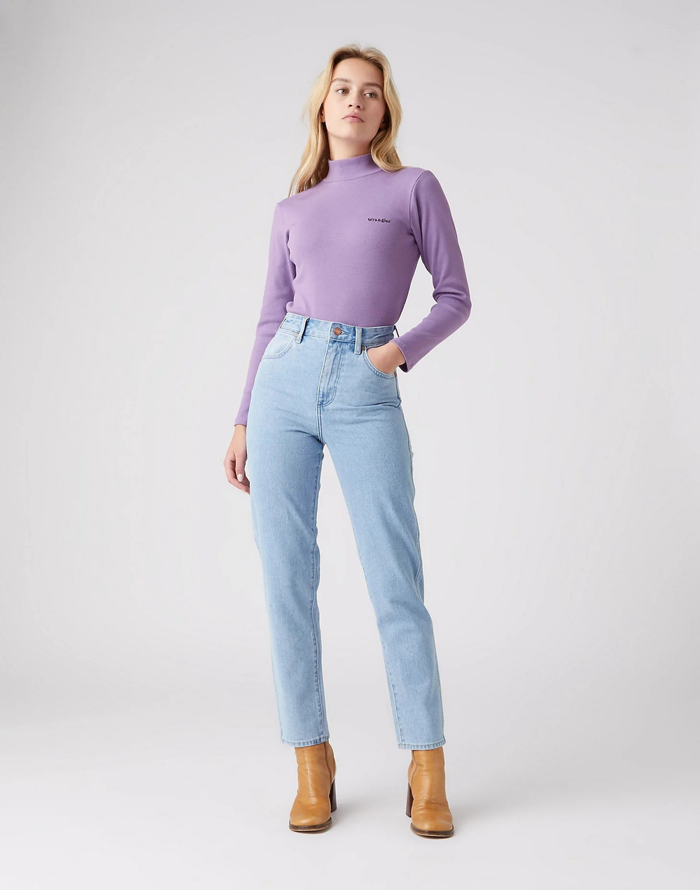 Джинсы женские WRANGLER MOM HOLD ME