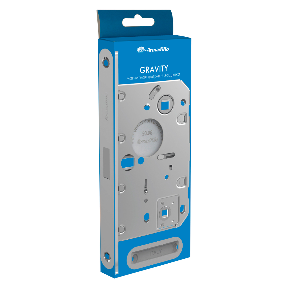 Магнитная защелка WC с ответной планкой GRAVITY G01.196.50.96 SN мат никель