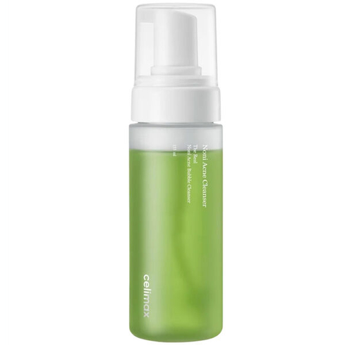 Мягкая очищающая пенка с экстрактом нони Celimax The Real Noni Acne Bubble Cleanser, 155мл