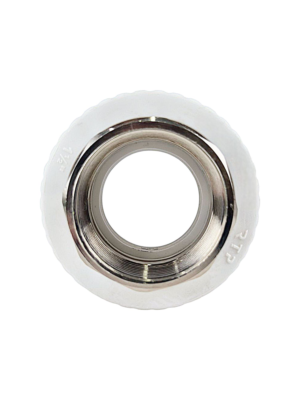 Муфта комбинированная под ключ PPR внутренняя резьба  50х1 1/2,  белый, РТП (24/2)