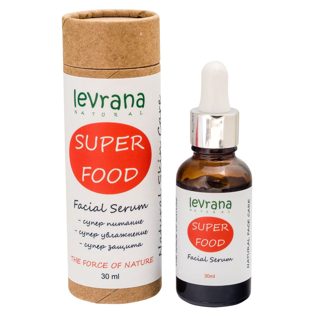 Сыворотка для лица SUPER FOOD, супер питание, Levrana