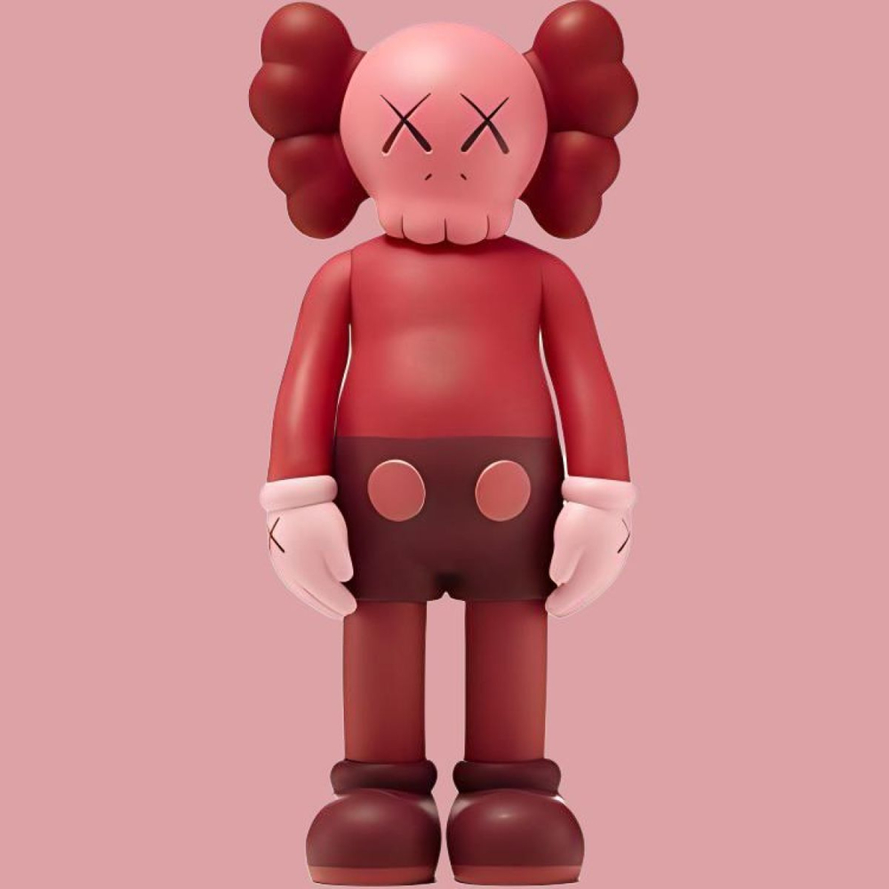 Дизайнерские игрушки KAWS KAWS COMPANIONBLUSH 28cm, KW-COEVB