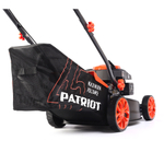 Газонокосилка бензиновая PATRIOT PT 400, 41см, 3,5л.с, 130сс, трав. 45л ткань, 3 уровня(25-65), метал. дека