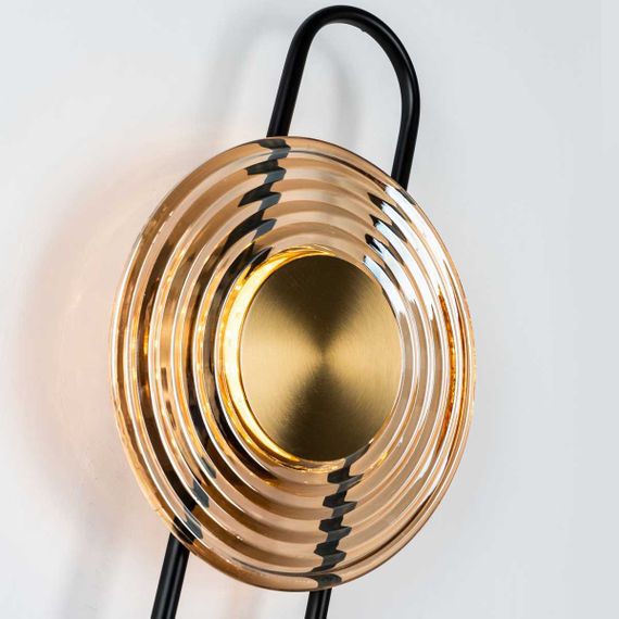 Настенный светодиодный светильник Modelux Modestyle MS.1507.01 BK-BS