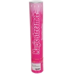 Пневмохлопушка 30 см «Магия», серпантин (розовый)