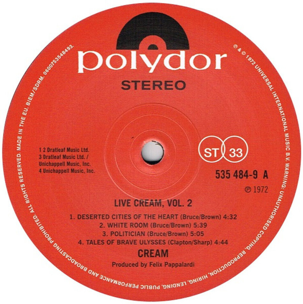 Cream / Cream (Limited Edition)(7LP)