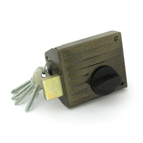 Замок накладной Д-Град Зенит ЗН1-2 (1-6) бронза   / 2633