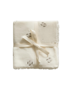 Zara Home Полотенце для лица и рук из хлопка, кремовый, 30x30 см