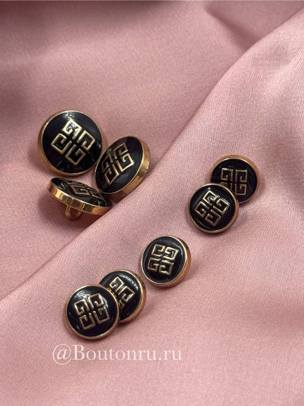 Пуговицы ЖВНШ Черные