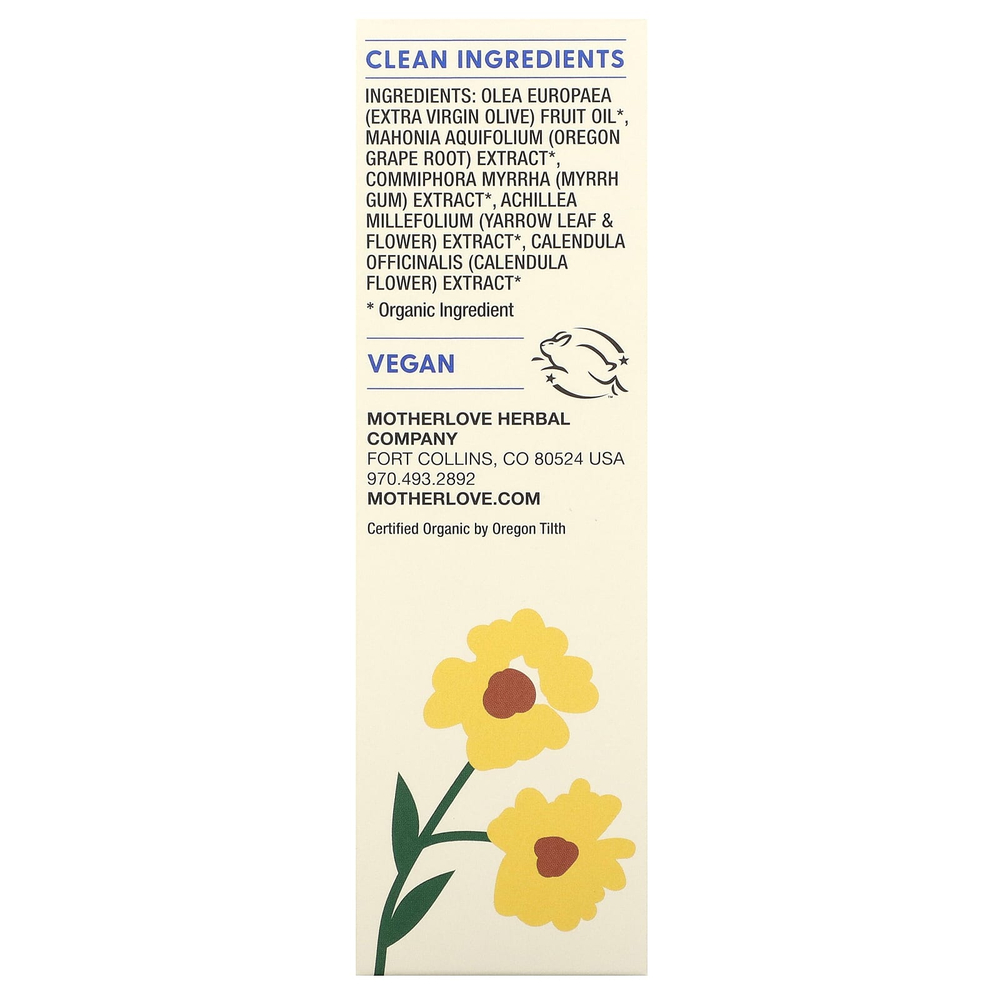 Motherlove, Для детей, масло для подгузников, 59 мл (2 жидк. унц.)