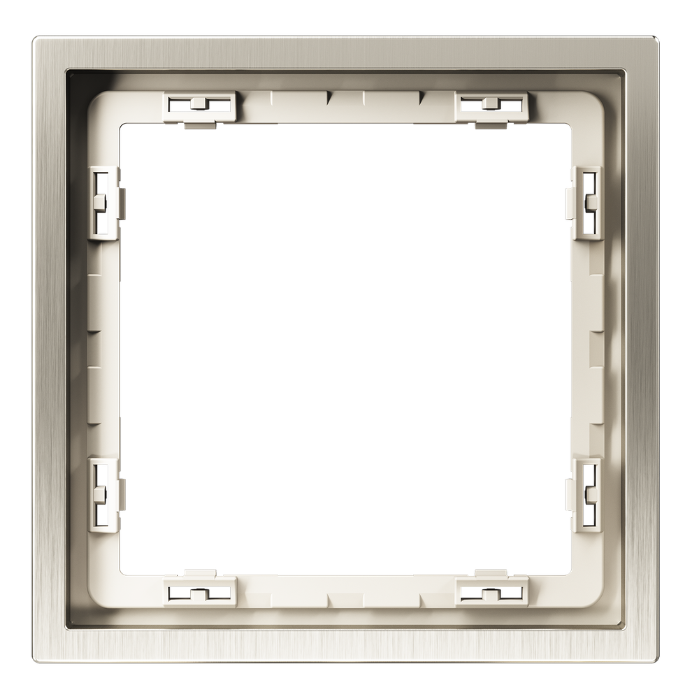 Рамка металлическая на 1 пост, S70 Metal (никель)