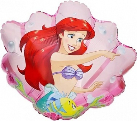 К Фигура Ракушка Русалочка Ариэль (25''/64 см)