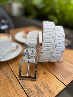 Ремень из кожи питона AC-108