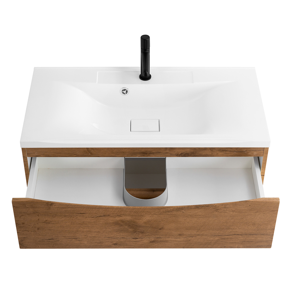 Тумба подвесная с раковиной BelBagno MARINO-1000-2C-SO-RN-P