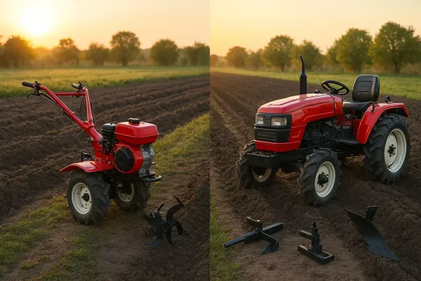 Минитрактор для дачи или мотоблок: что выгоднее и практичнее Минитрактор для дачи или мотоблок: что выгоднее и практичнее