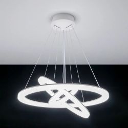 Citilux Электрон Смарт CL710A104S Умная люстра подвесная Белая