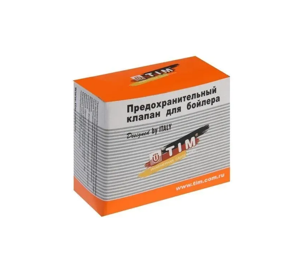 Предохранительный клапан TIM для бойлера 3/4" 10 Бар
