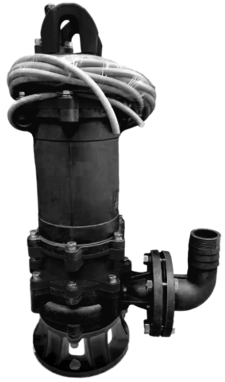 Насос погружной для перекачивания сточных вод с корпусом из специального полипропилена "Vodotok" модель 80WQ/F50-12-3