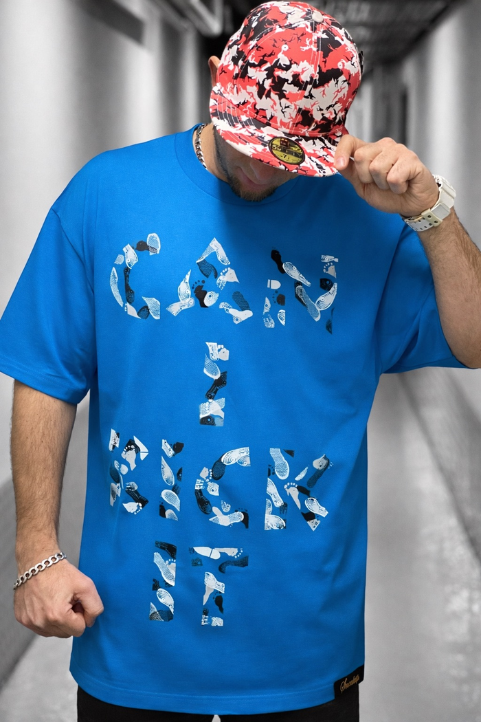 Футболка Sneaktip-ATCQ-Can I Kick It (blue edition)