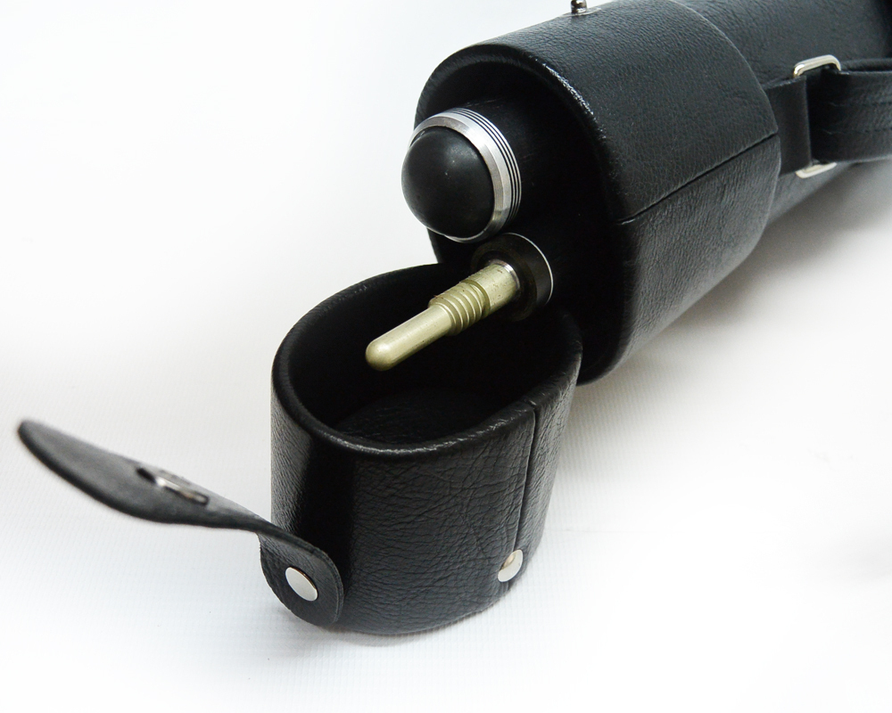 Тубус на 1 кий Меркури CLUB (1 карман) (черный/зеленый)