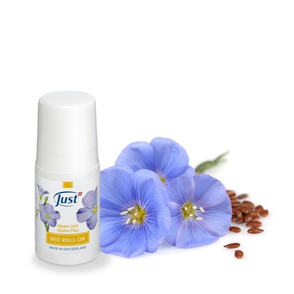 Шариковый дезодорант JUST Deo Roll-On Alpen-Lein Alpen Flax 50 мл
