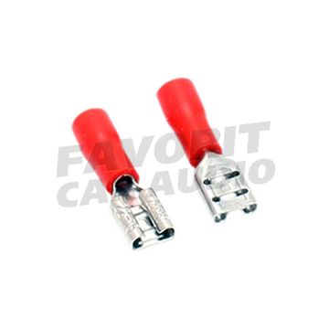 Клемма акуст. ACV RM37-1404 4.8мм красн. (100)