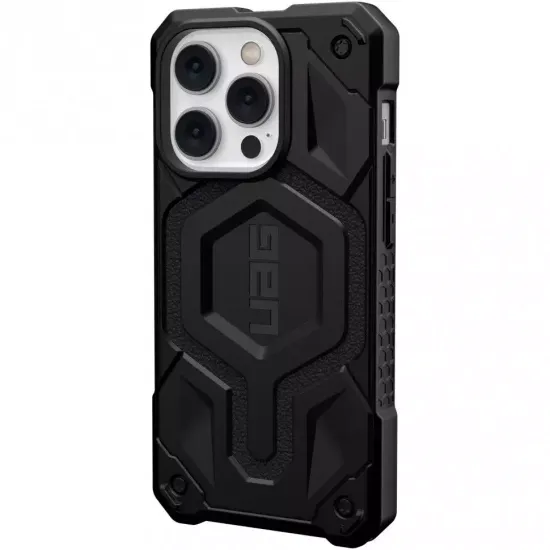 Чехол с поддержкой MAGSAFE Uag Monarch Pro для iPhone 14 Pro Max 6.7", цвет черный (Black)