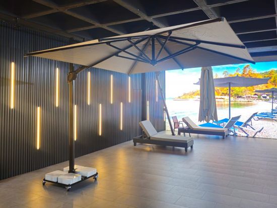 Зонт профессиональный 3х4 м Banana Plus New