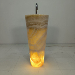 Раковина напольная из оникса Yellow ON-55007 90*40*40  0205