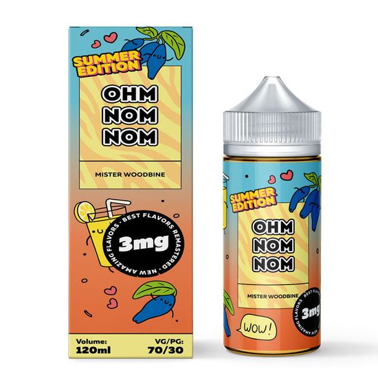 Жидкость OhmNomNom Summer (120 мл, 3 мг) Mister Woodbine