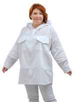 Ветровка-пыльник комбинированная Чайка